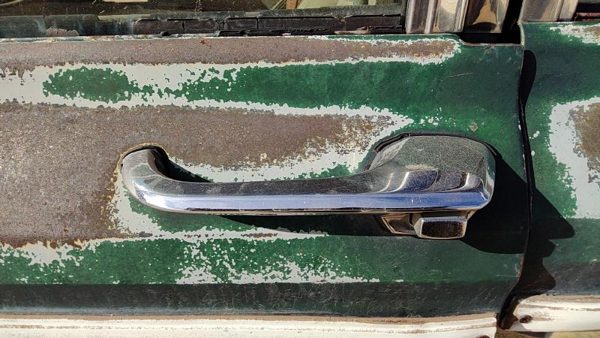 1984-1991 Jeep Grand Wagoneer Driver Left Rear Outside Door Handle Oem Back — photo 1