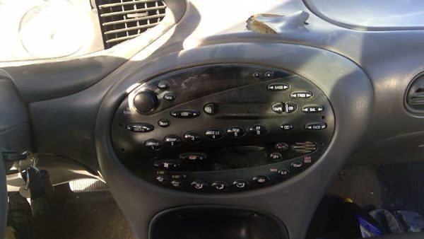 1998-1999 Ford Taurus Sho Trim Bezel Around Radio Surround Dash Panel Gray X2 — photo 6