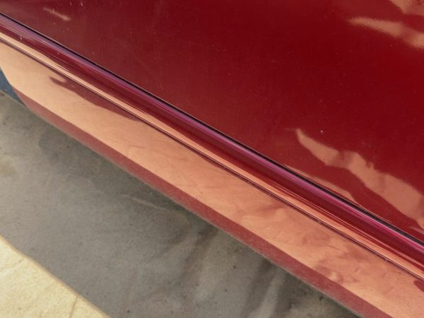 2000-2007 Ford Taurus Driver Left Rear Moulding From Door Oem Back Primed Red — photo 4