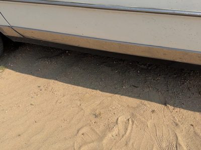 1986 Oldsmobile 98 Driver Left Front Lower Moulding From Door Oem