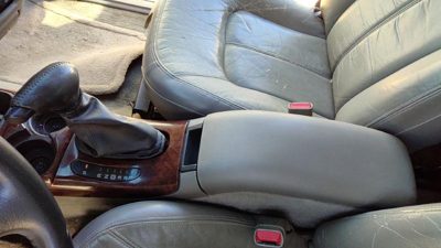 2000-2002 Olds Bravada Complete Center Console Oem Arm Rest Fold Down Pewter 922