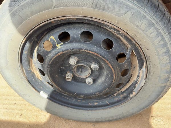 1987-1988 Toyota Fx 14" Steel Wheel Oem Factory Rim #2 426111264001 — photo 3