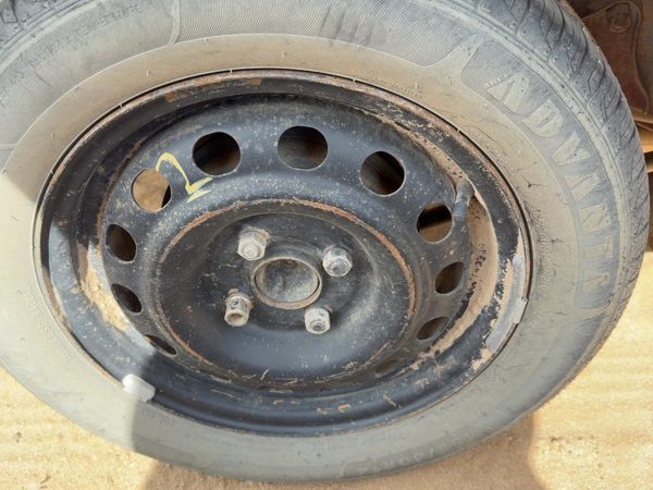 1987-1988 Toyota Fx 14" Steel Wheel Oem Factory Rim #2 426111264001 — photo 2