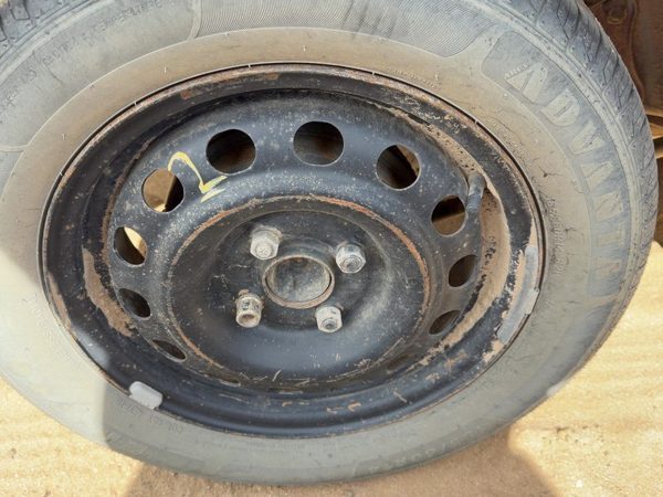 1987-1988 Toyota Fx 14" Steel Wheel Oem Factory Rim #2 426111264001 — photo 4