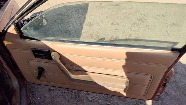 1985 Pontiac Sunbird Passenger Right Door Trim Panel Manual Windows Oem Tan — photo 2