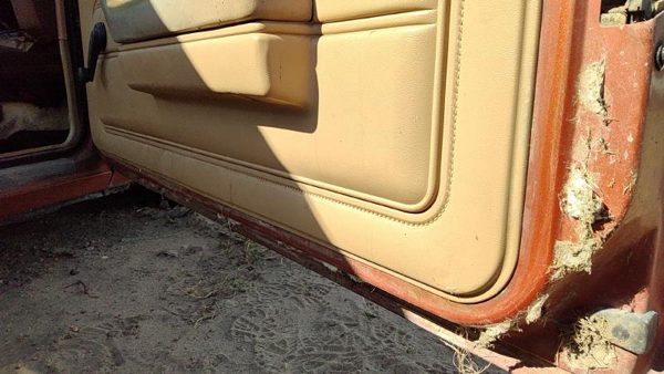 1985 Pontiac Sunbird Passenger Right Door Trim Panel Manual Windows Oem Tan — photo 5