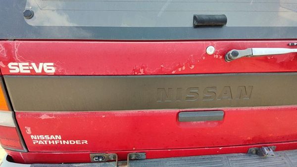 1987-95 Nissan Pathfinder Rear Hatch Trim Panel Only Oem Tail Finish 7561198G00 — photo 5