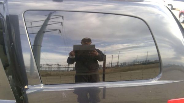 2007-2009 Chrysler Aspen Driver Left Rear Quarter Glass Back Side Window Oem — photo 2
