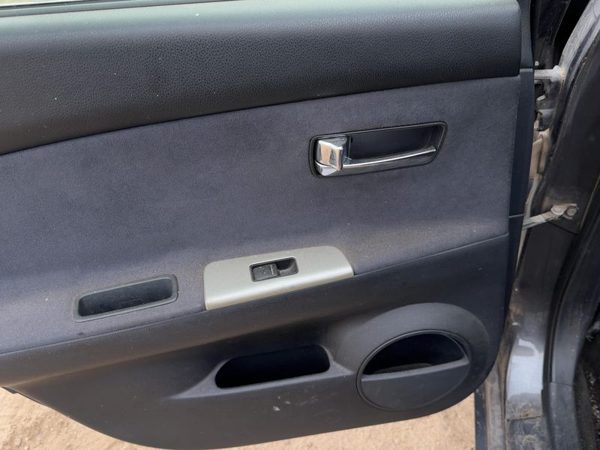 05-06 Altima Driver Left Rear Door Trim Panel With Switches Back Charcoal G — photo 6