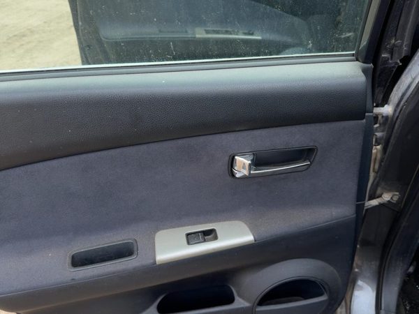 05-06 Altima Driver Left Rear Door Trim Panel With Switches Back Charcoal G — photo 7