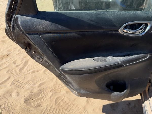2014 Nissan Sentra Rear Door Trim Panel LH Charcoal G — photo 4