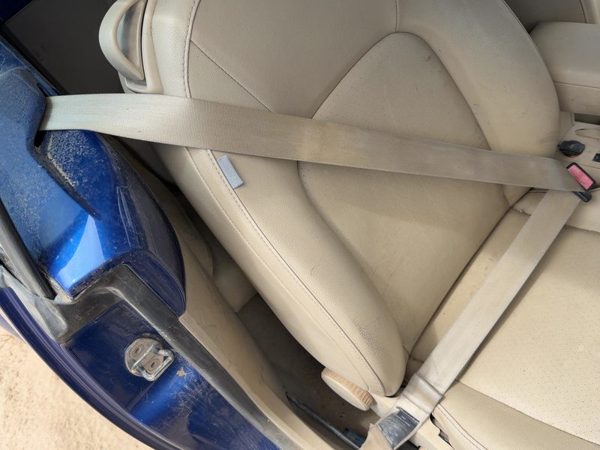 03-10 Beetle Convertible Passenger Right Front Seat Belt Retractor Shoulder Tan — photo 2