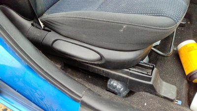 2004-2009 Mazda 3 Passenger Right Side Seat Trim Panel Oem Bp5 Black