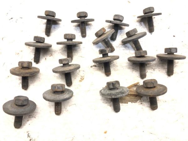 1986 Chevy Corvette C4 Set Of Bolts For Inner Fender Oem Hardware — photo 3