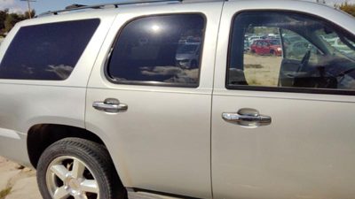 2010 Chevy Tahoe Rear Door RH Silver U726S Light Hail