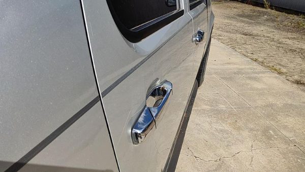 2010 Chevy Tahoe Rear Door RH Silver U726S Light Hail — photo 6