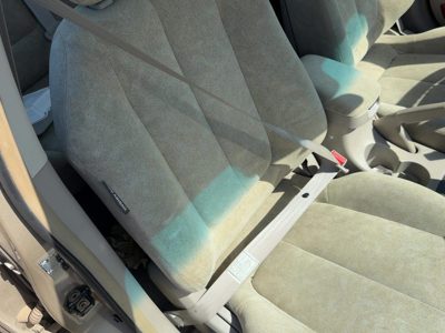 01-03 Elantra Passenger Right Front Seat Belt Retractor Shoulder Bucket Gray Ze