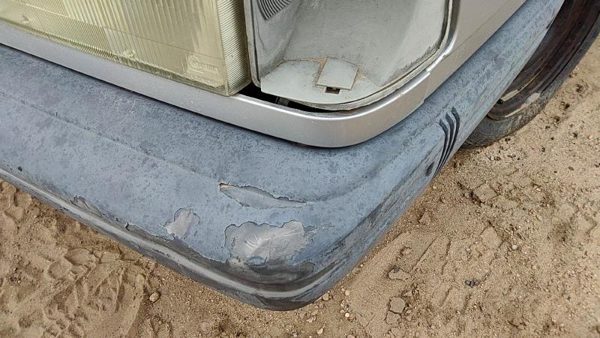 90-92 Volvo 740 Driver Left Front Headlight Trim Surround Panel Door — photo 8