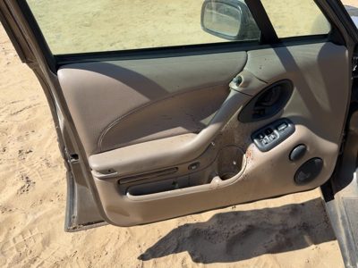1999 Pontiac Bonneville Driver Left Front Door Trim Panel With Master Switch Tan