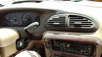 96-00 Town & Country Trim Bezel Around Speedometer Oem Dash Surround Panel Tan