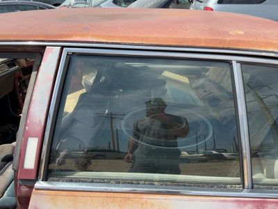 1985-1986 Buick Park Ave Driver Left Rear Side Window Door Glass Oem Back