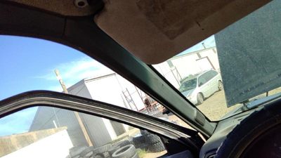 1990-1995 Pathfinder Nissan Driver Left A Pillar Trim Windshield Post Panel Gray