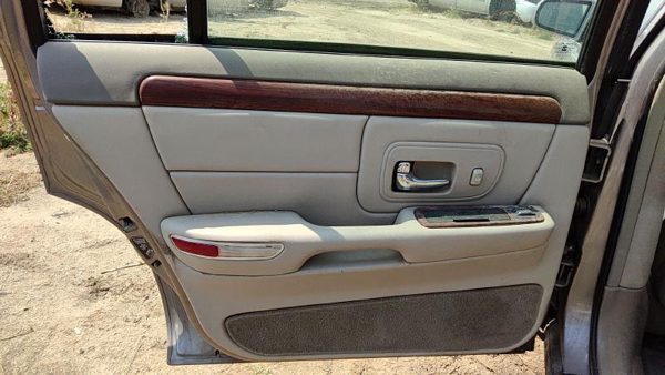 99 Cadillac Deville Driver Left Rear Door Trim Panel W Switches Back 152 Neutral — photo 1