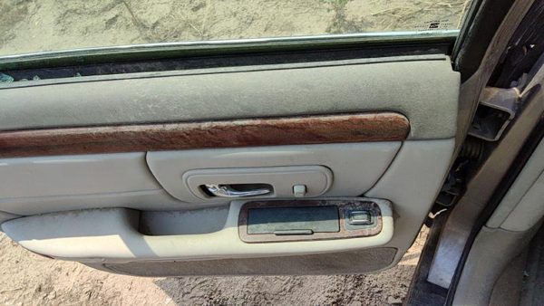 99 Cadillac Deville Driver Left Rear Door Trim Panel W Switches Back 152 Neutral — photo 3