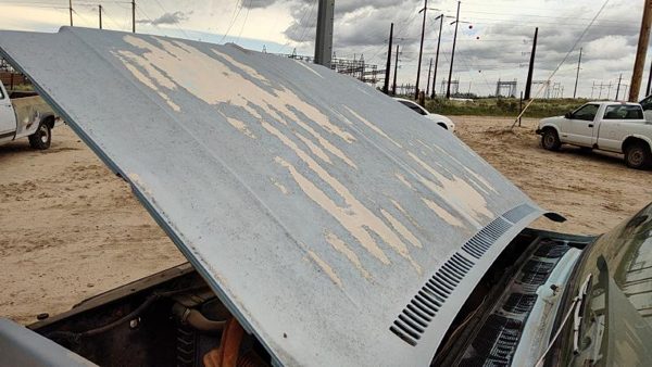 1973 GMC Jimmy Hood Blue Junk — photo 5