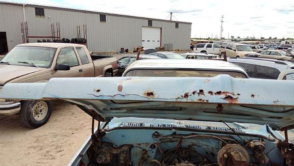 1973 GMC Jimmy Hood Blue Junk — photo 1