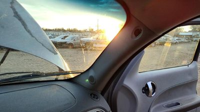 06-11 Chevy Hhr Passenger Right A Pillar Trim Windshield Post Panel Oem Gray 14B