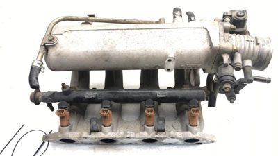 98-99 Kia Sephia Complete Intake Manifold Assembly Fuel Injector Rail 1.8L Dohc