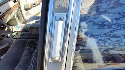 1983-1987 Mercury Grand Marquis Driver Left Rear Side Marker With Chrome Trim