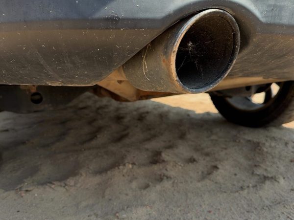 2003-2004 Infinity Fx45 Rear Muffler With Exhaust Tip Oem Diamond Graphite Wv2 — photo 1