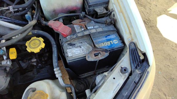 2000-2004 Legacy Outback Complete Battery Box Mount Tray With Hold Down Oem 2.5L — photo 3