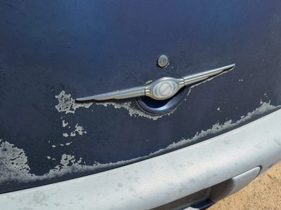 01-10 Chrysler Pt Cruiser Liftgate Hatch Rear Outside Door Handle Oem Blue Pb7