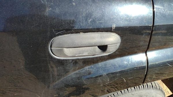 2002-2009 Chevy Trail Blazer Driver Left Rear Outside Door Handle Oem Back Black — photo 1