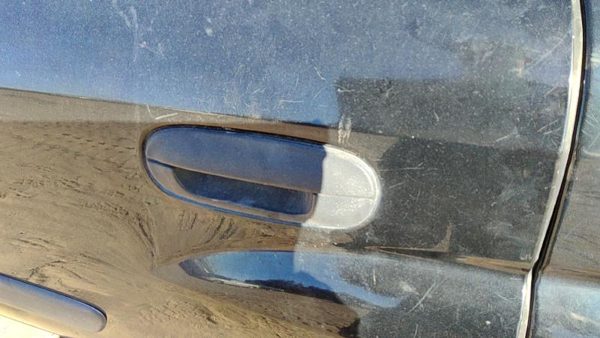 2002-2009 Chevy Trail Blazer Driver Left Rear Outside Door Handle Oem Back Black — photo 4