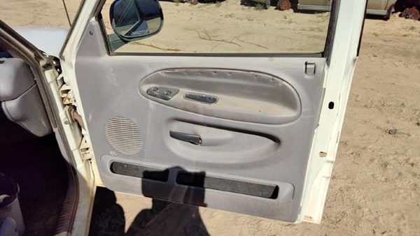 98-01 Ram 1500 Passenger Right Front Door Trim Panel With Switches Gray Pl68laz — photo 1