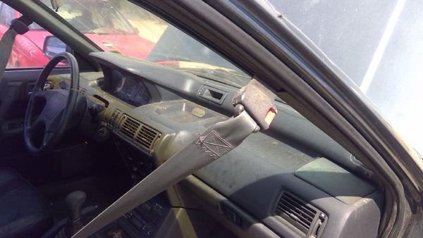 89-93 Galant Vr-4 Passenger Right Front Power Seat Belt Sliding Track Assembly — photo 5