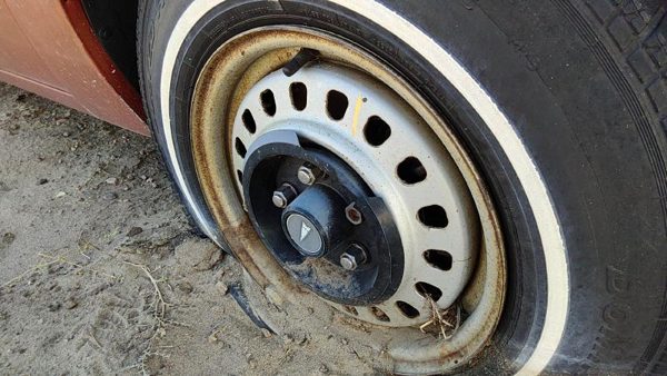 1985-1989 Pontiac Sunbird 13 Steel Wheel Oem Factory Rim #1 09590833 — photo 2