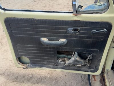 1971 Vw Super Beetle Driver Left Front Door Trim Panel