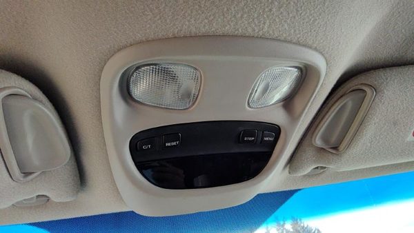 01-04 Grand Cherokee Center Overhead Console Dome Light Map Lamp Cubby Gray Dv — photo 2