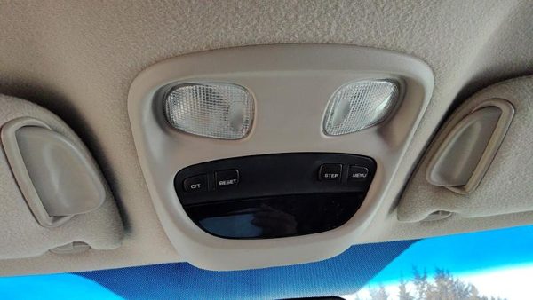 01-04 Grand Cherokee Center Overhead Console Dome Light Map Lamp Cubby Gray Dv — photo 4