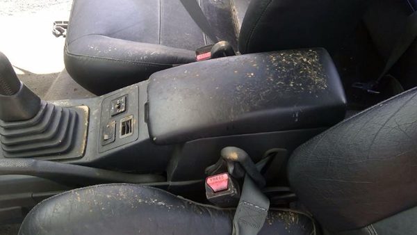 89-93 Mitsubishi Galant Vr-4 Center Floor Console Assemby Oem Arm Rest Black — photo 3