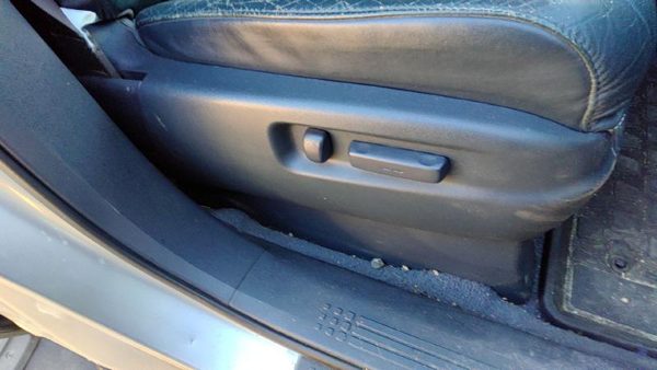 09-11 Pilot Passenger Right Side Power Seat Switch With Trim Panel Gray/Blue Gr — photo 4