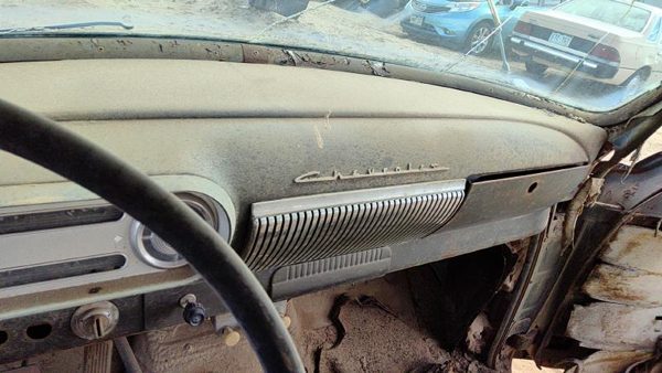 1953-1954 Chevy Bel Air 150 Sedan Main Dash Frame Panel Top Pad Oem — photo 4