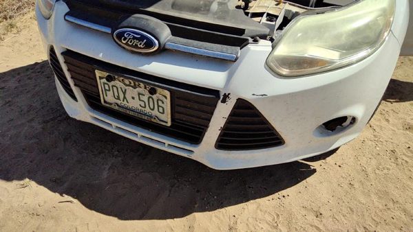 2012-2014 Ford Focus Ford Focus Front Bumper Cover Assembly Oem White Yz — photo 3