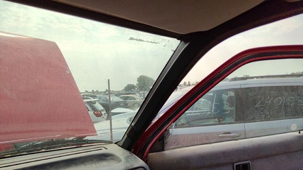 90-95 Nissan Pathfinder Passenger Right A Pillar Trim Windshield Post Panel Gray — photo 3