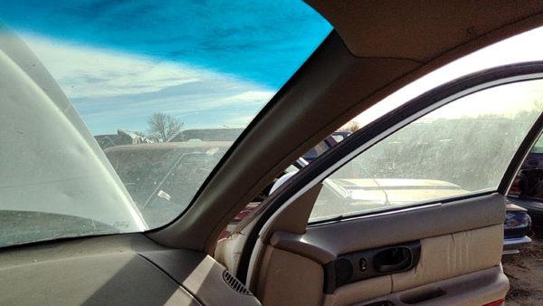 97-02 Buick Regal Passenger Right A Pillar Trim Windshield Post Panel Taupe 523 — photo 3